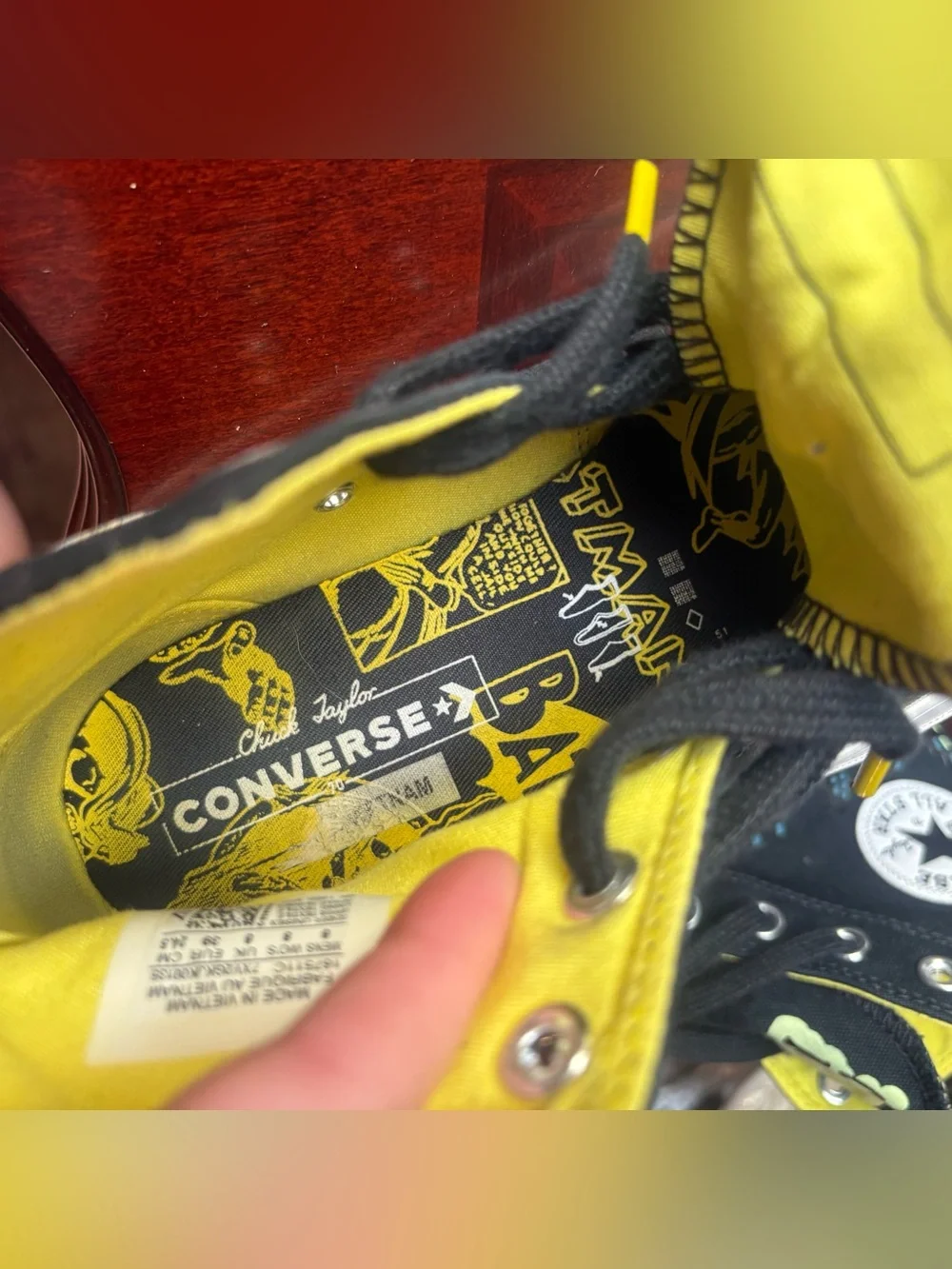 Converse Batman x Chinatown Market Women’s 8 - Picture 7 of 8